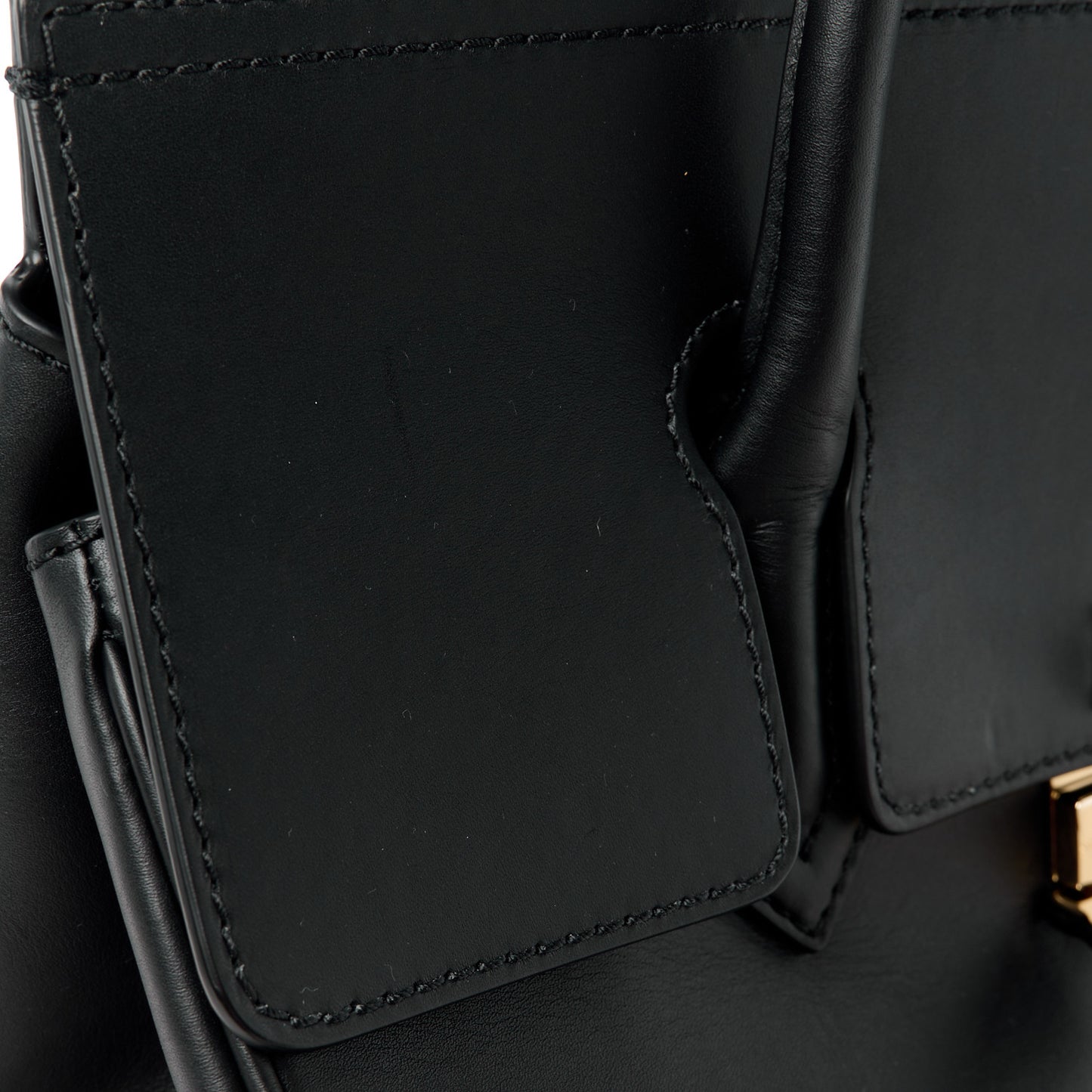 Calfskin Large Palazzo Empire Bag Black