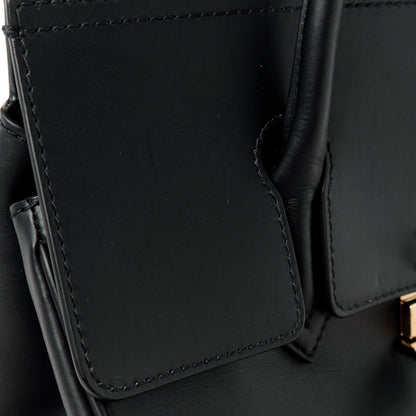 Versace Calfskin Large Palazzo Empire Bag Black 13 of 17