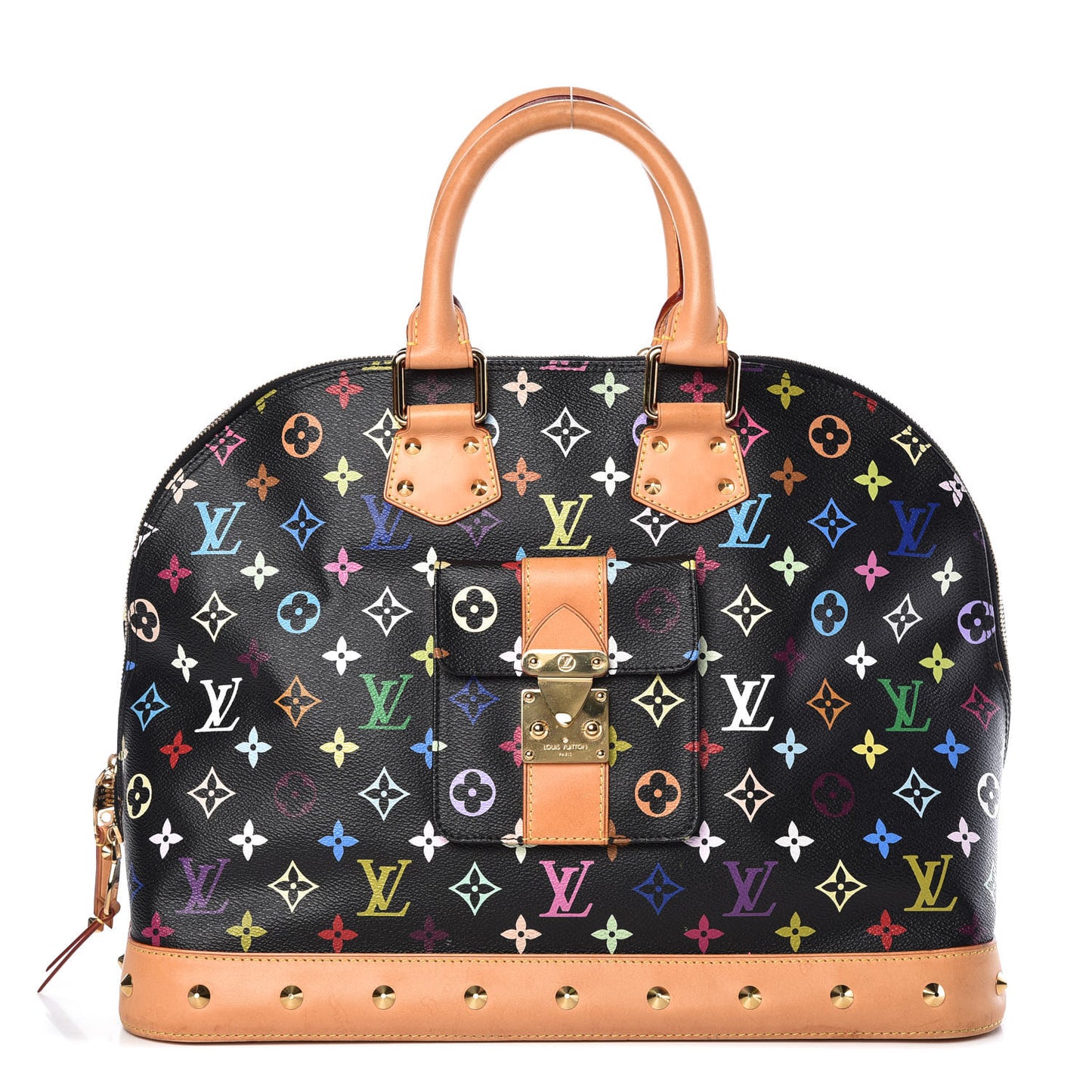 Monogram Multicolor Alma GM Black