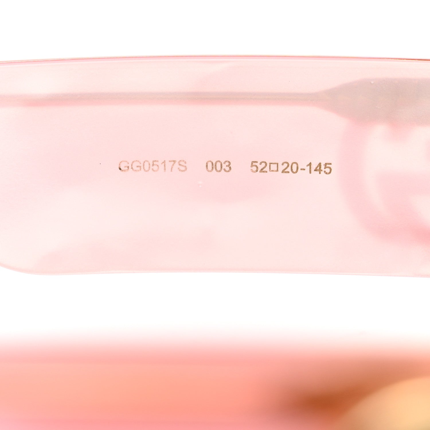 Gucci Acetate Oval Sunglasses GG0517S Pink 7 of 7