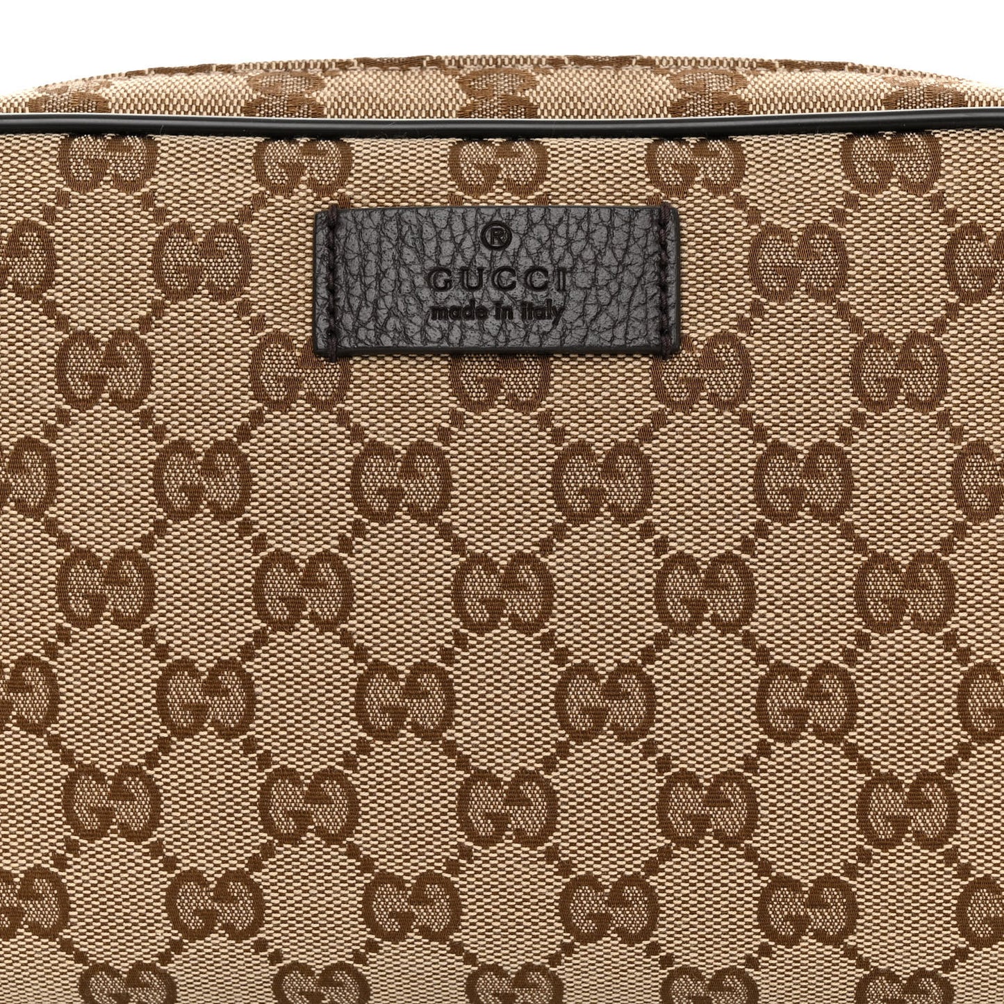 Monogram Belt Bag Dark Brown