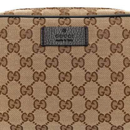 Gucci Monogram Belt Bag Dark Brown 8 of 10