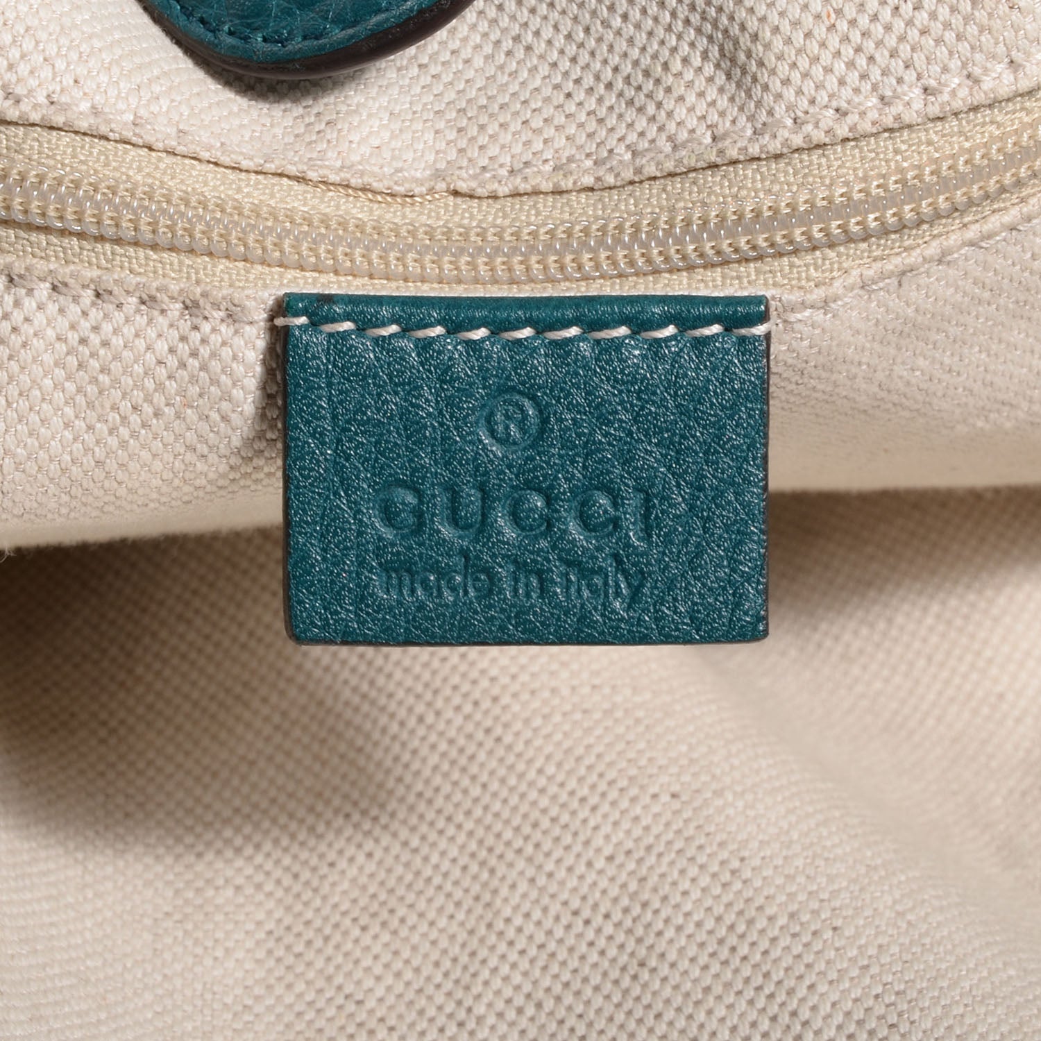 Gucci Monogram Large Sukey Tote Turquoise 6 of 7
