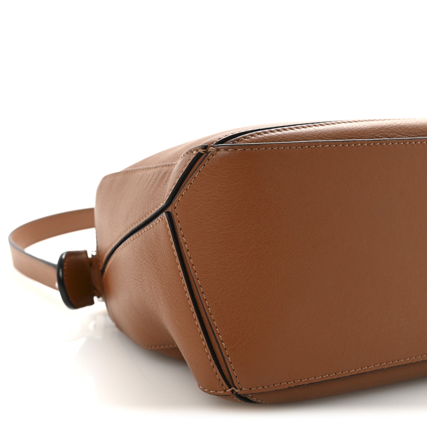 Loewe Calfskin Small Puzzle Bag Tan 8 of 9