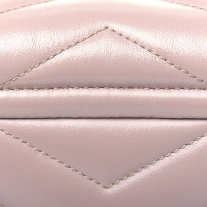 Saint Laurent Calfskin Y Quilted Monogram Toy Loulou Crossbody Bag Light Natural 17 of 21