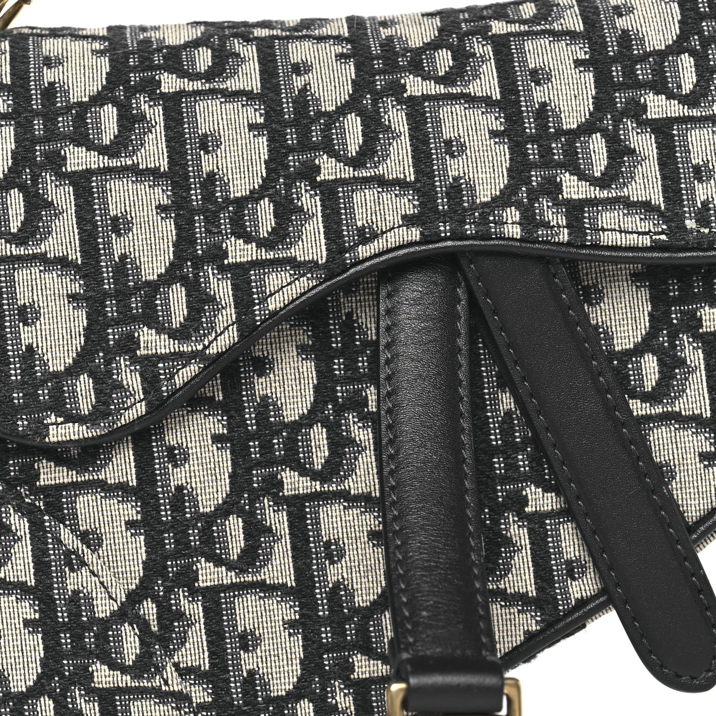 Oblique Mini Saddle Bag Blue