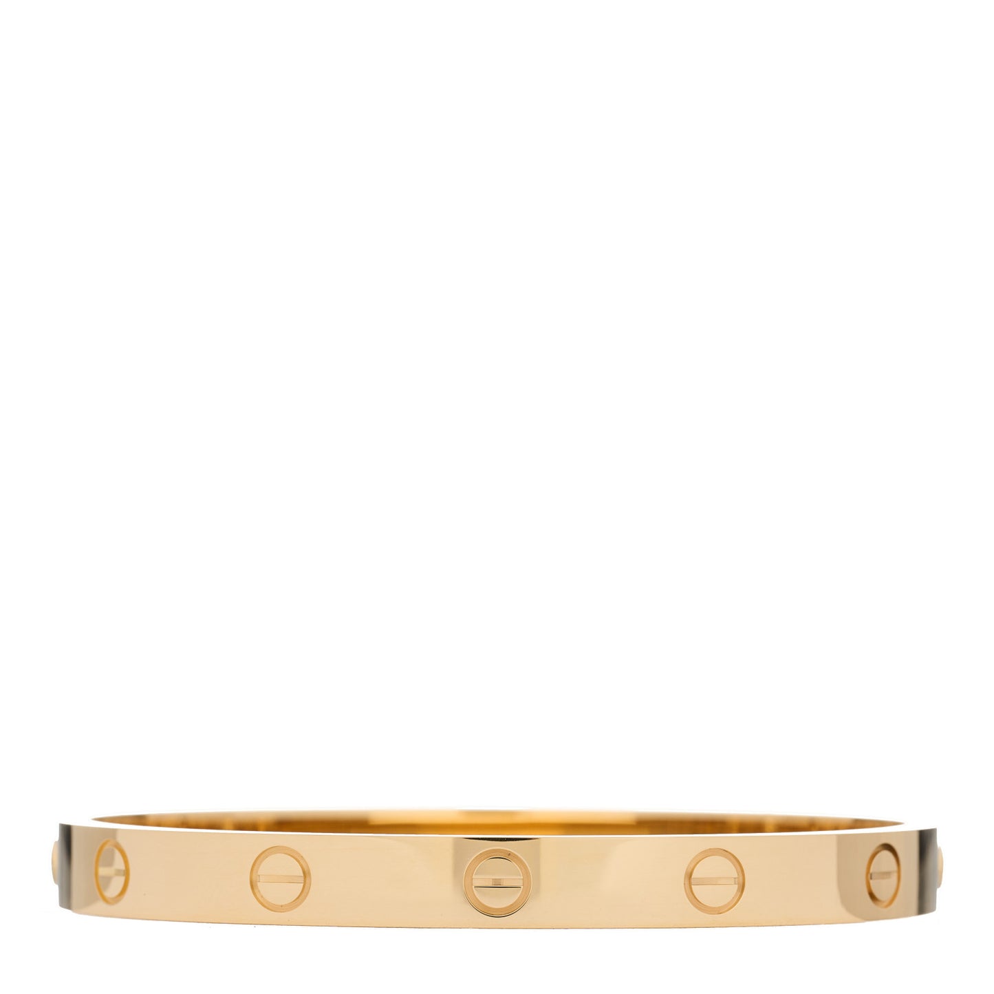 18K Yellow Gold LOVE Bracelet 17
