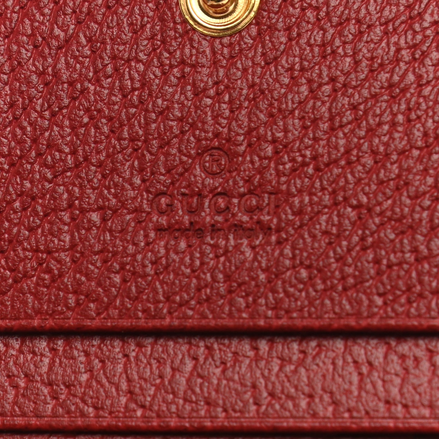GG Supreme Monogram Flora Web Ophidia Card Case Red