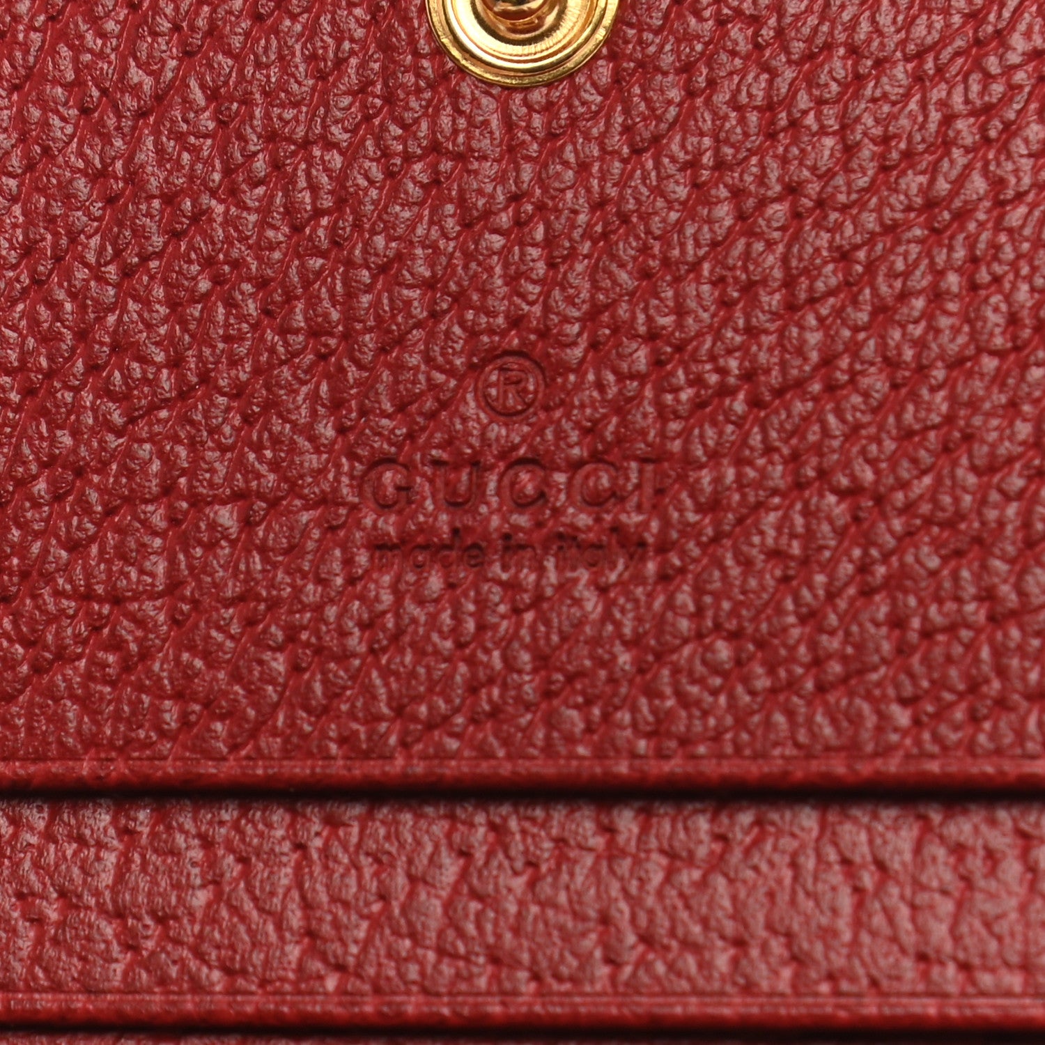 Gucci GG Supreme Monogram Flora Web Ophidia Card Case Red 6 of 9