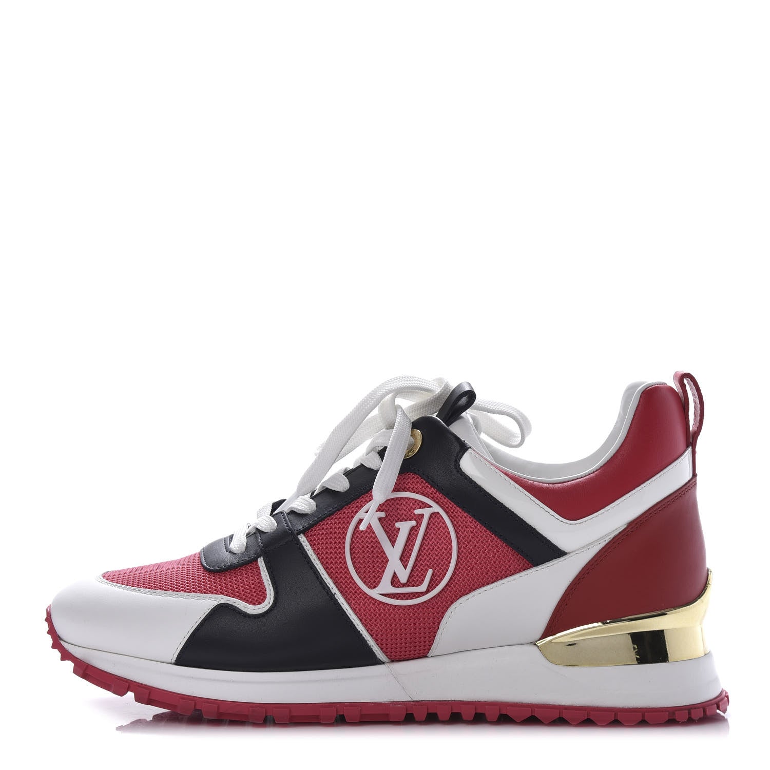 Louis Vuitton Calfskin Run Away Sneakers 36 Framboise Pink 1 of 9