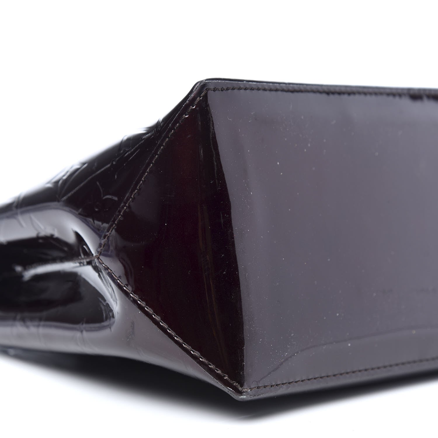 Louis Vuitton Vernis Wilshire PM Amarante 7 of 9