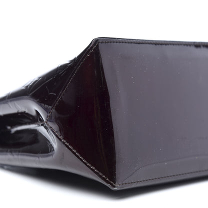 Louis Vuitton Vernis Wilshire PM Amarante 7 of 9