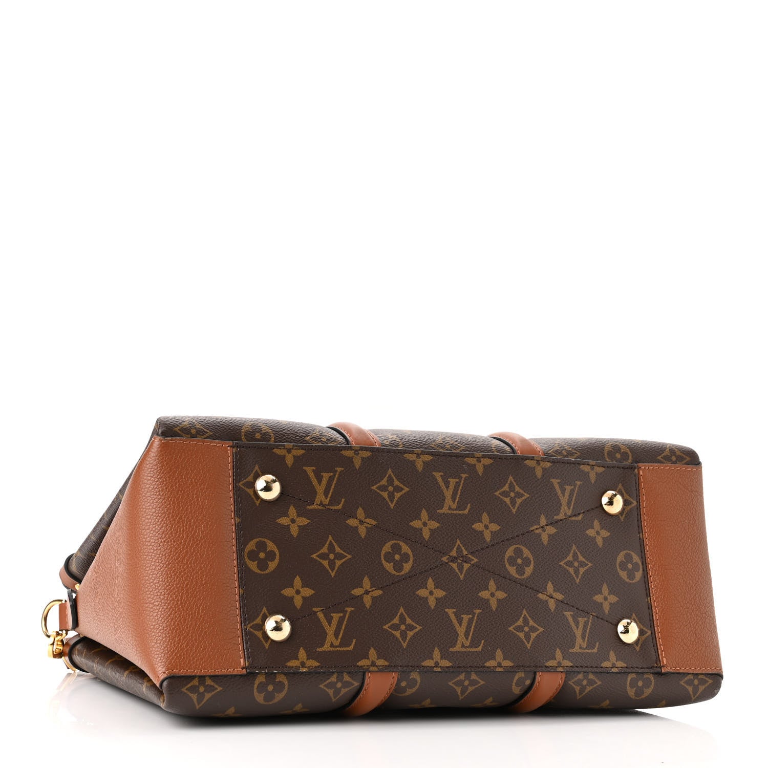 Louis Vuitton Monogram Soufflot MM Caramel 4 of 9