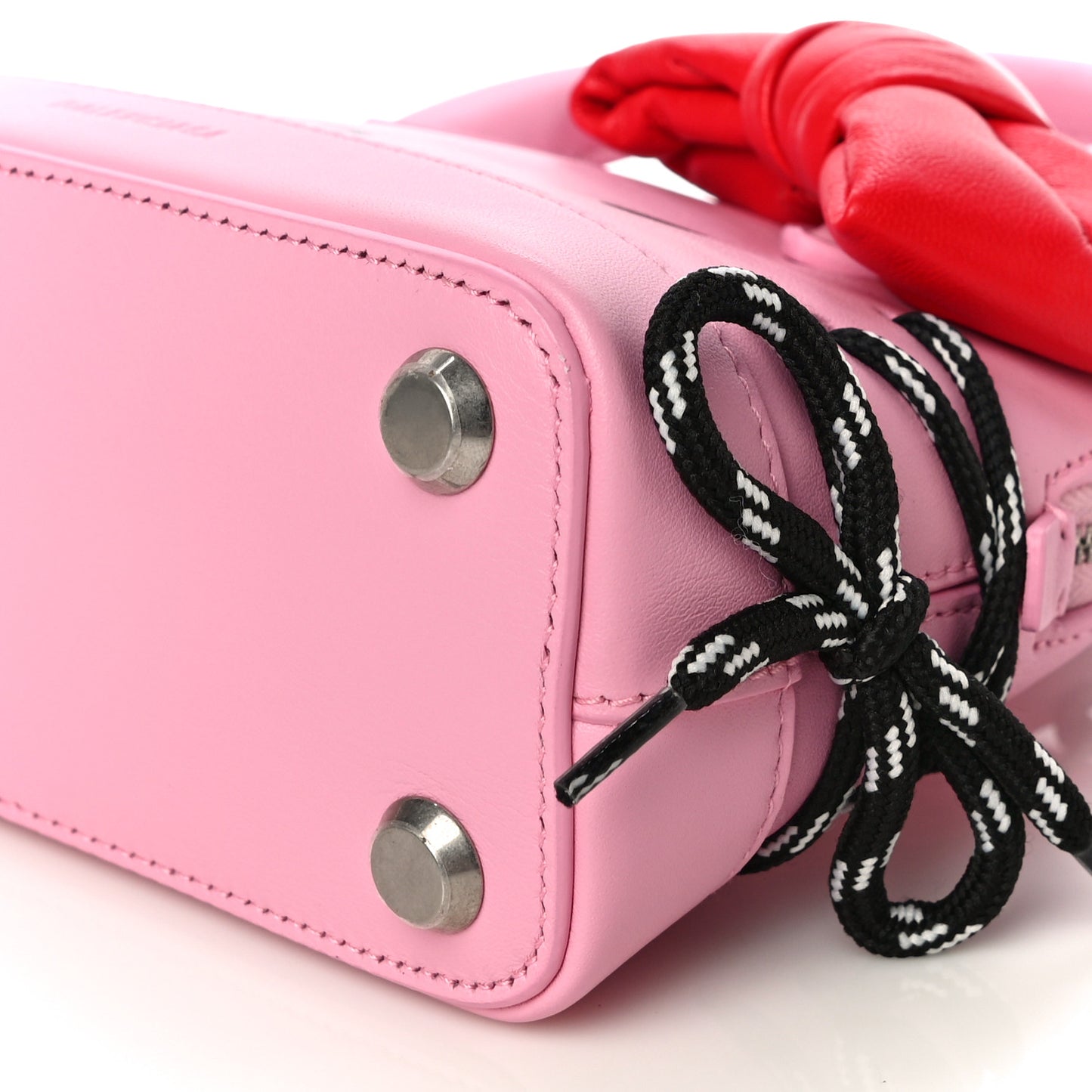 Calfskin Hello Kitty XXS Ville Top Handle Bag Pink