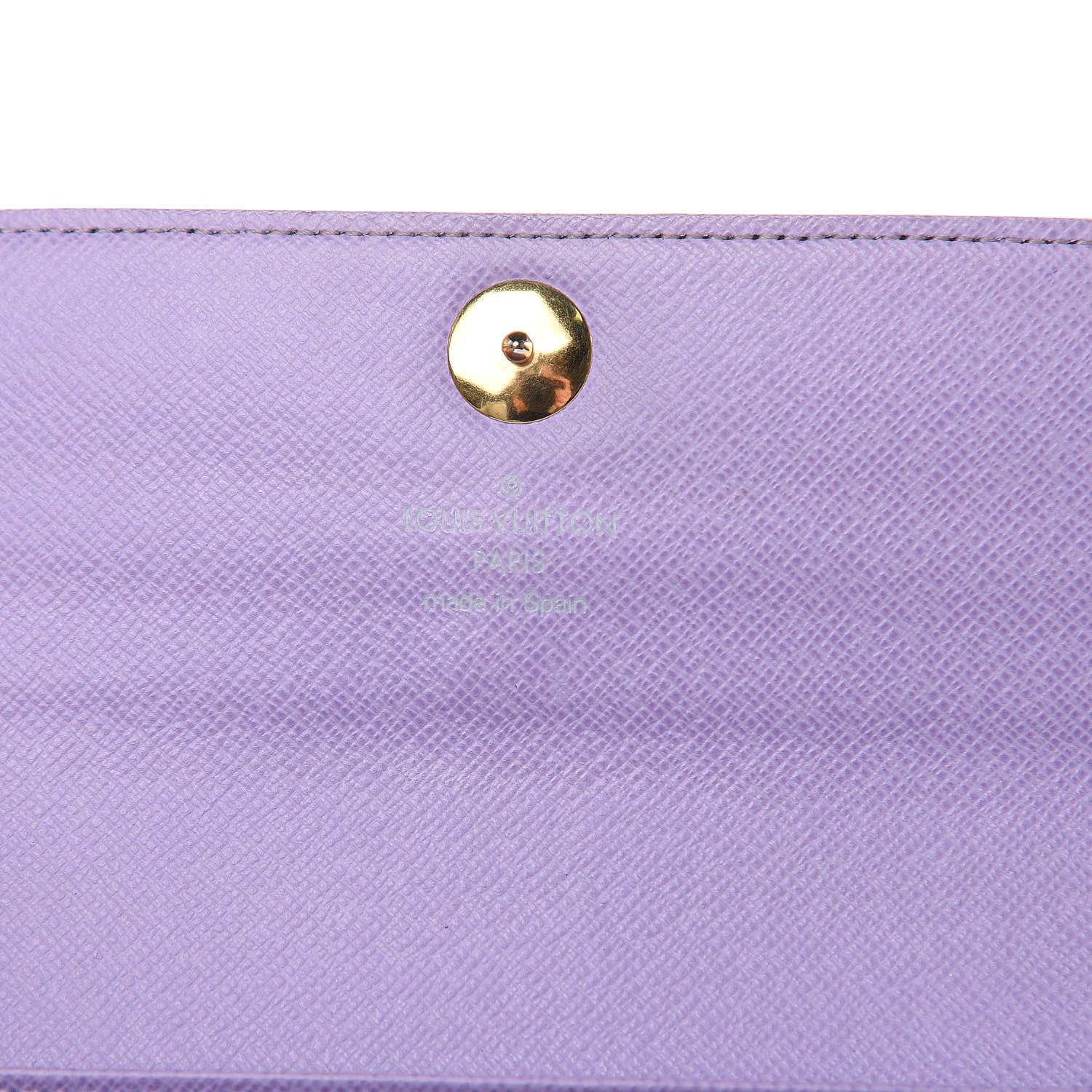 Louis Vuitton Monogram Multicolor Sarah Wallet Black Violet 6 of 16