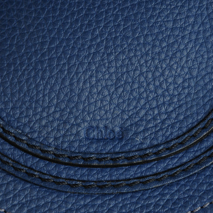 Chloe Calfskin Mini Marcie Round Crossbody Bag Royal Navy 6 of 10