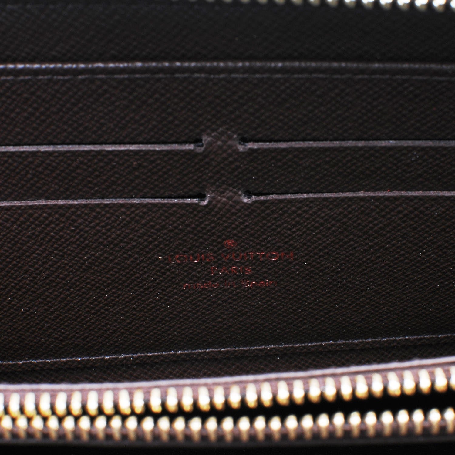 Louis Vuitton Damier Ebene Zippy Wallet 6 of 8