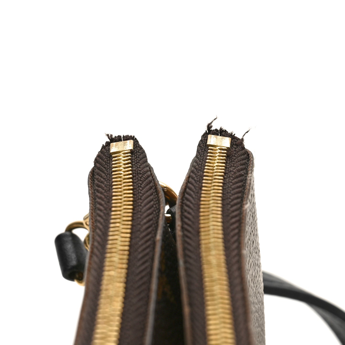 Reverse Monogram Giant Double Zip Pochette