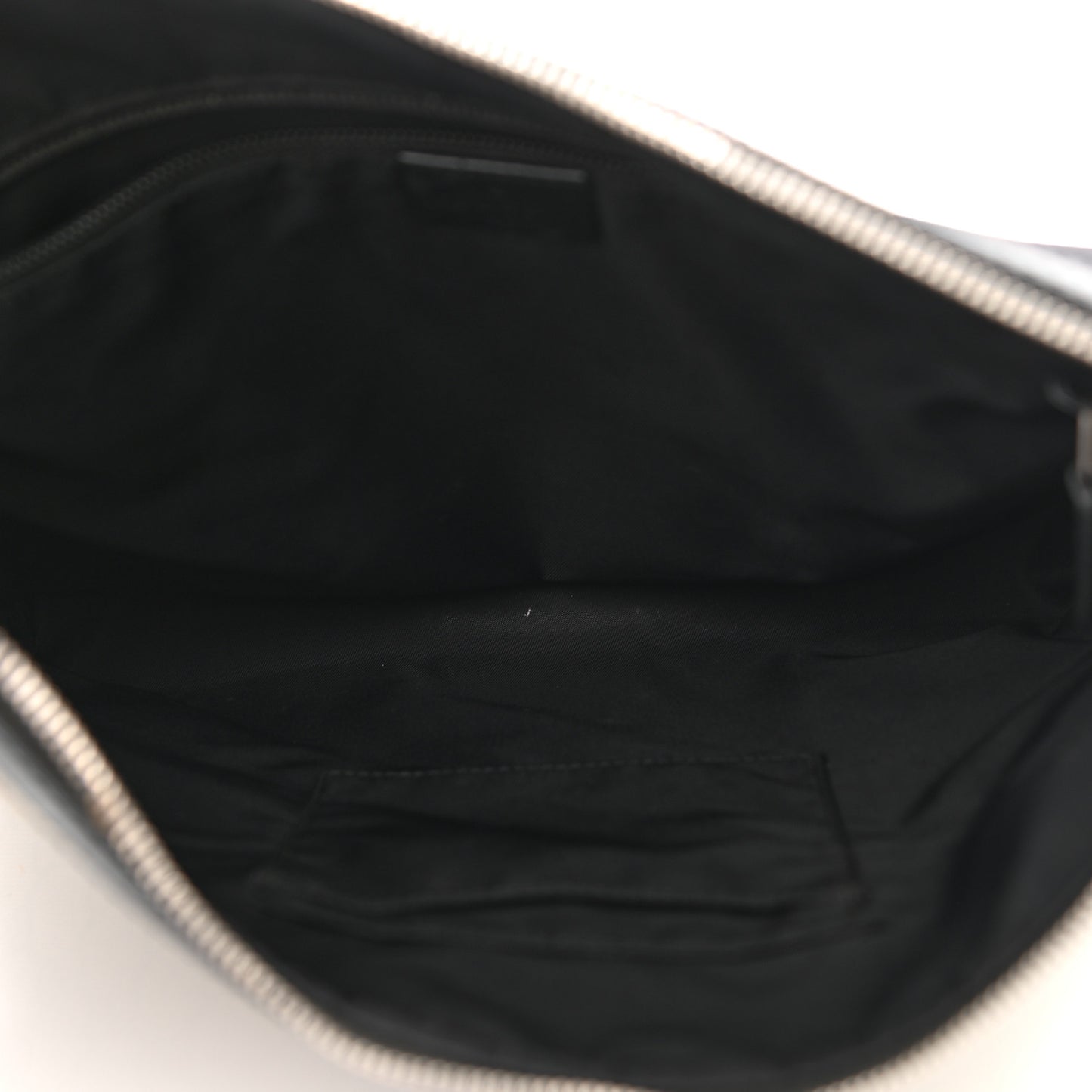 GG Supreme Monogram Web Messenger Bag Black