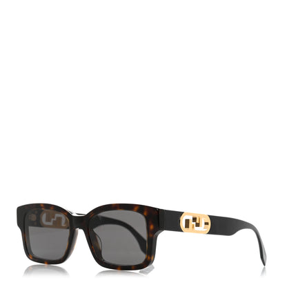 Fendi Acetate FF Sunglasses FE 40050I Havana 1 of 7