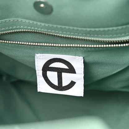 Telfar Vegan Leather Medium Shopping Bag Sage 6 of 9