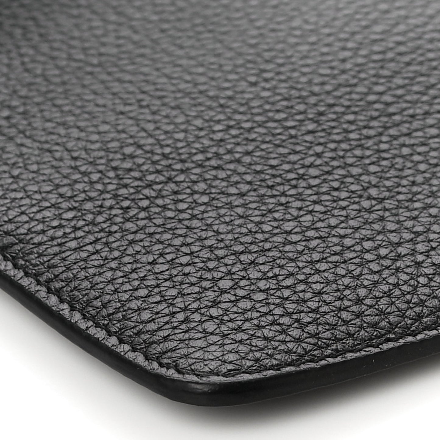 Calfskin Wristlet Clutch Black