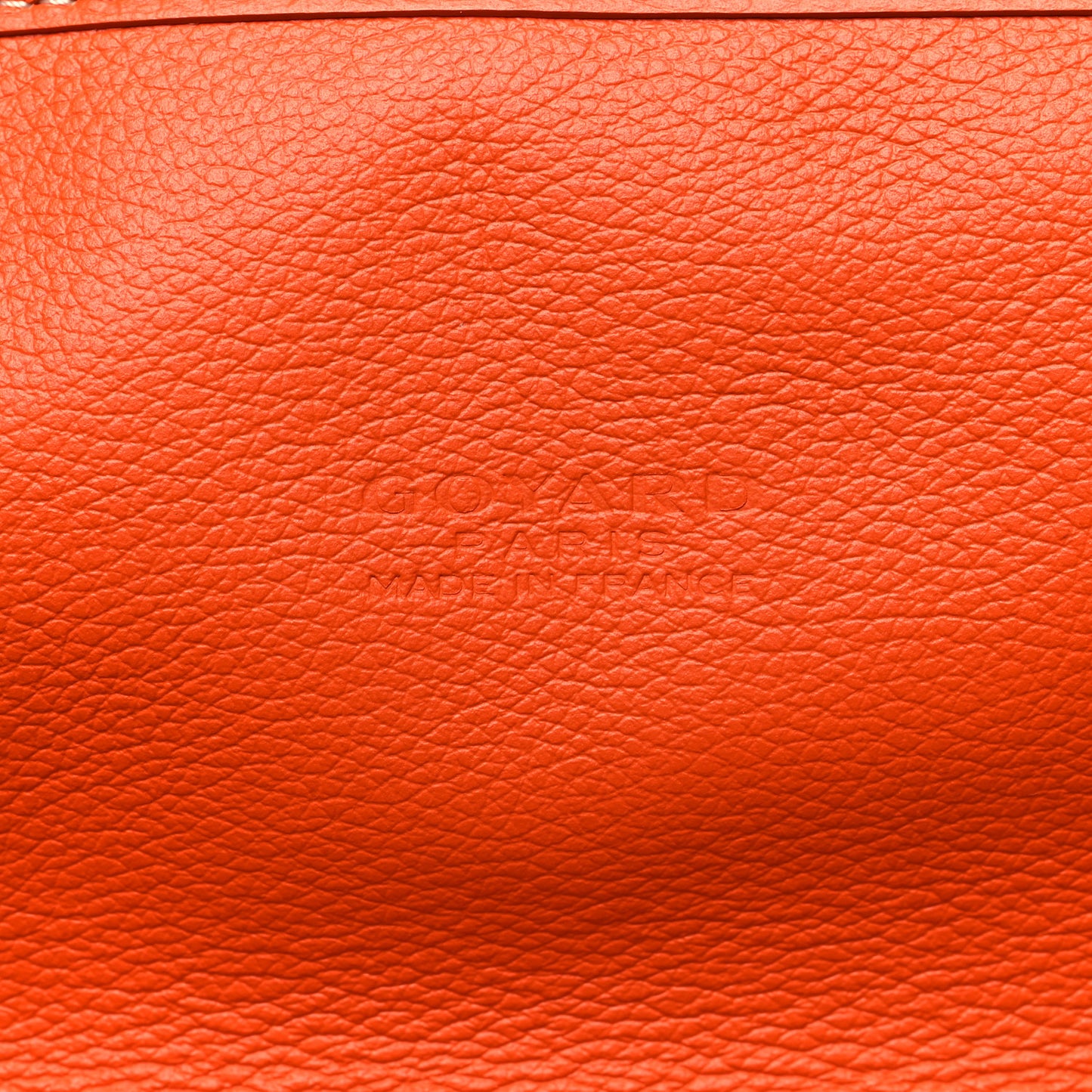 Goyardine Saint Leger Soft Briefcase Backpack Orange