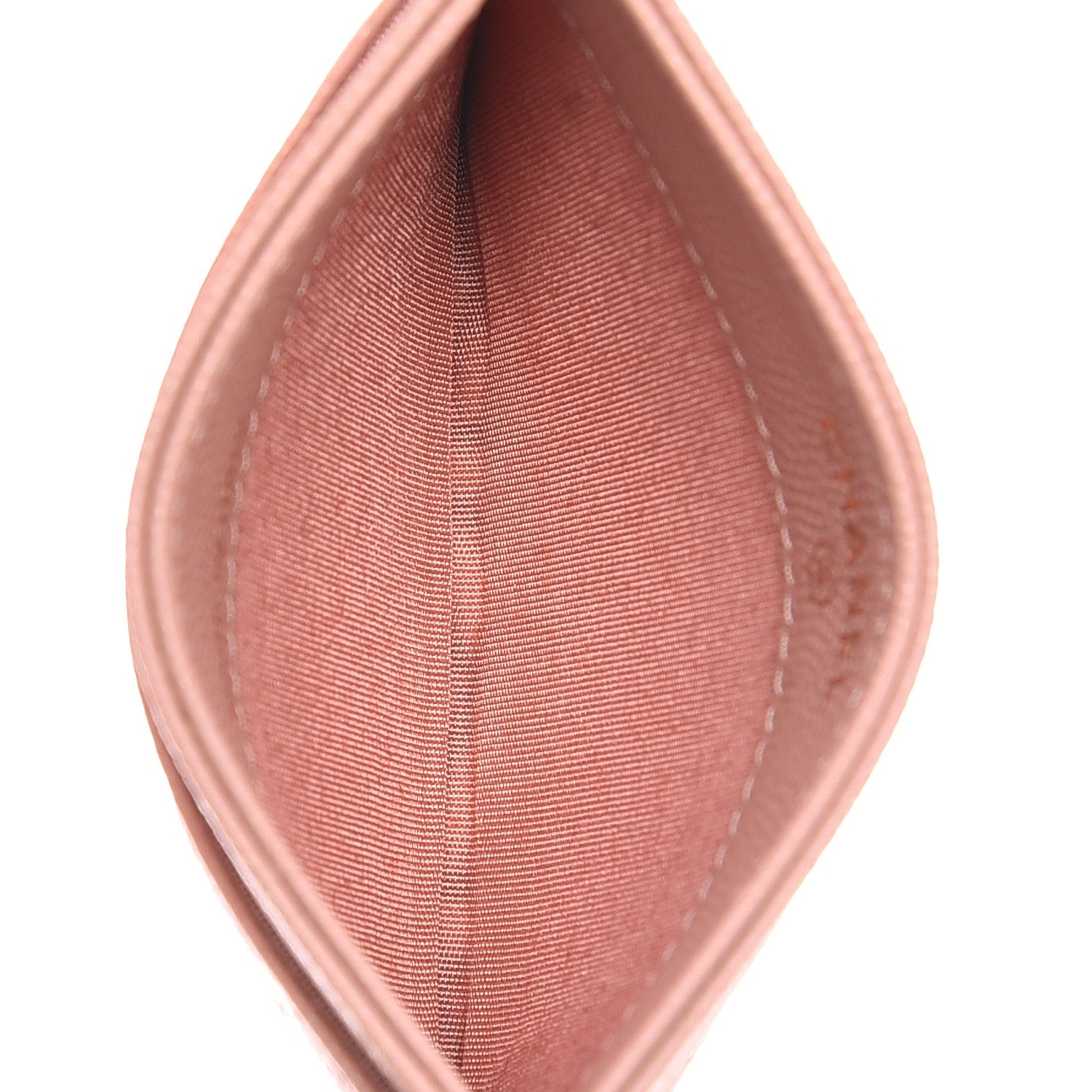 Chanel Caviar Camellia Embossed Card Holder Pink 5 of 9