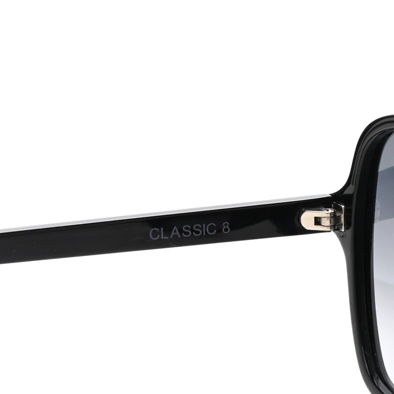 Saint Laurent Acetate Classic 8 Havana Sunglasses Black 7 of 8