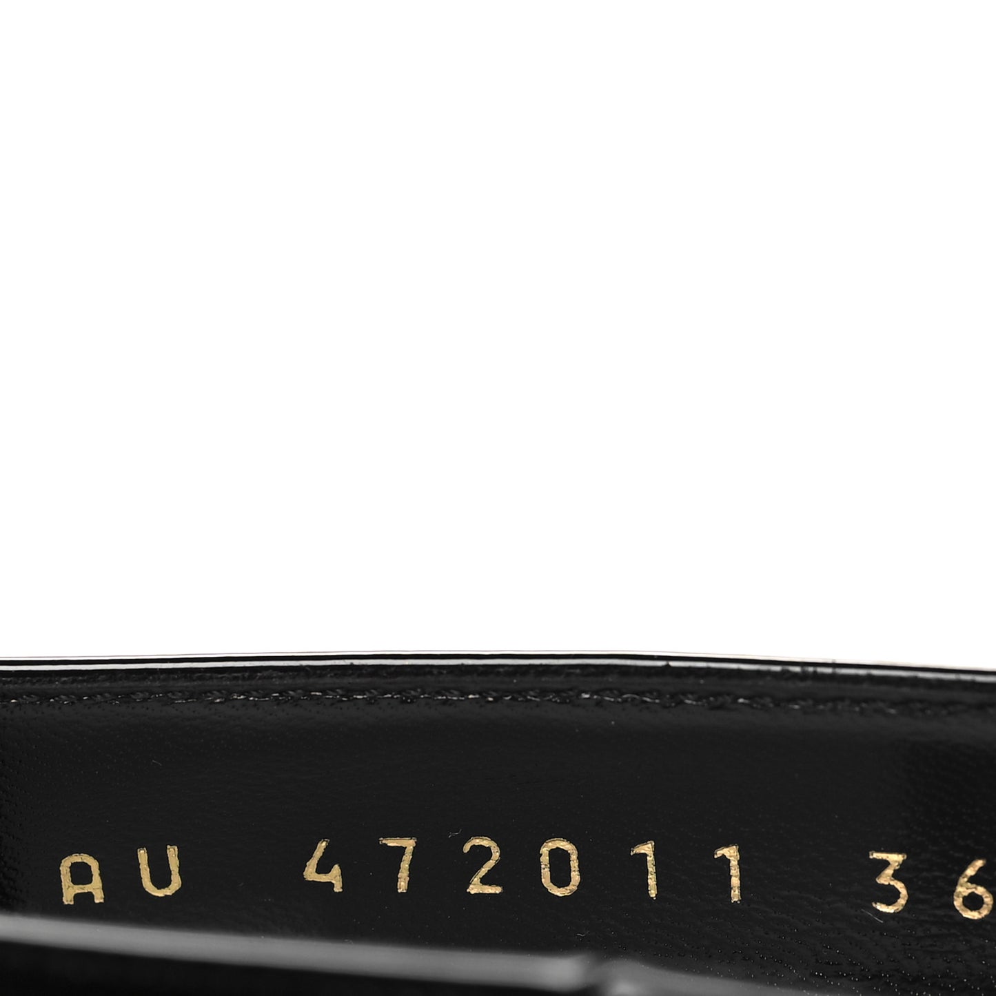 Patent Opyum 110 Pumps 36 Black Gold