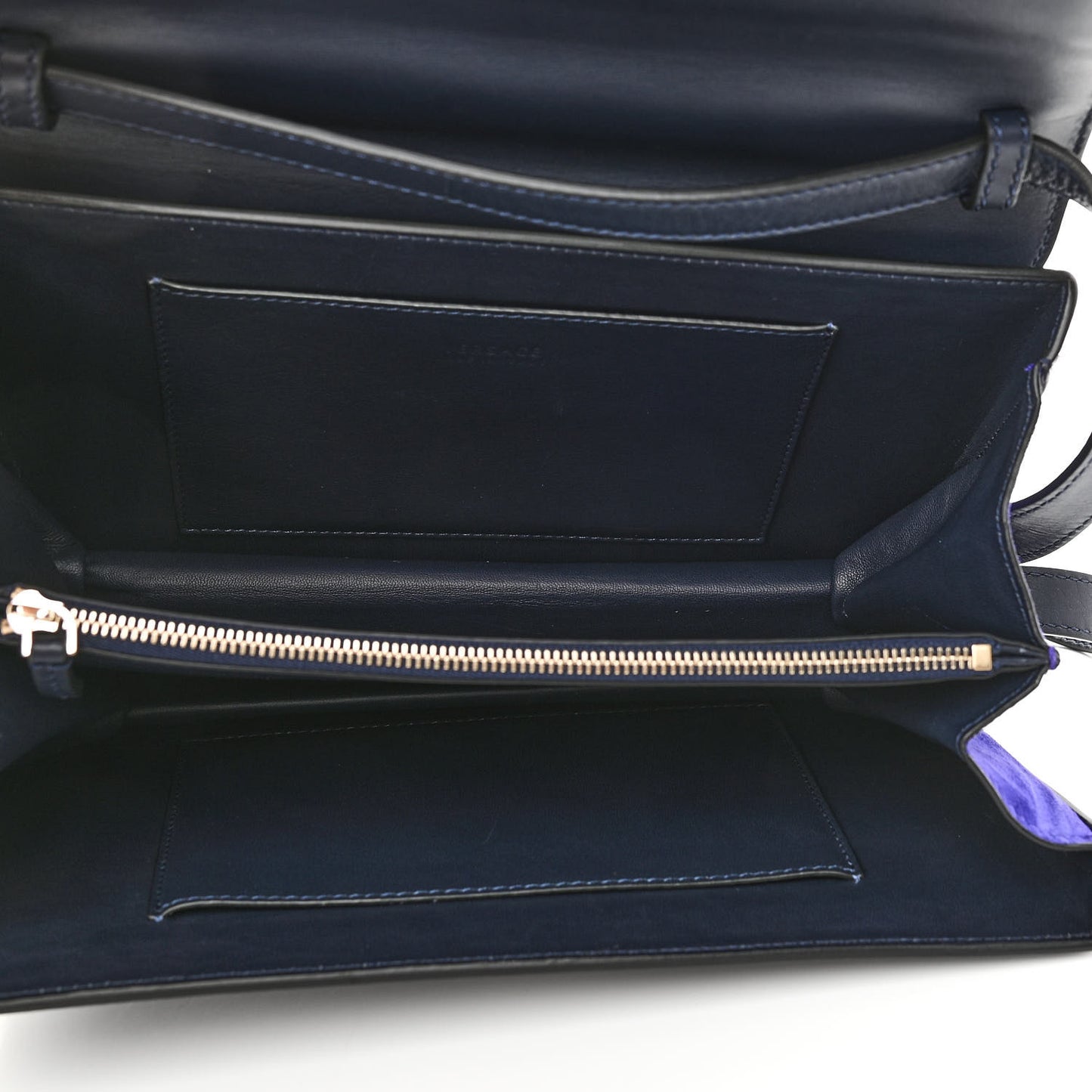 Calfskin Small DV One Navy