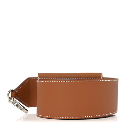 Hermes Swift Epsom Pocket Kelly Shoulder Strap Gold 2 of 5