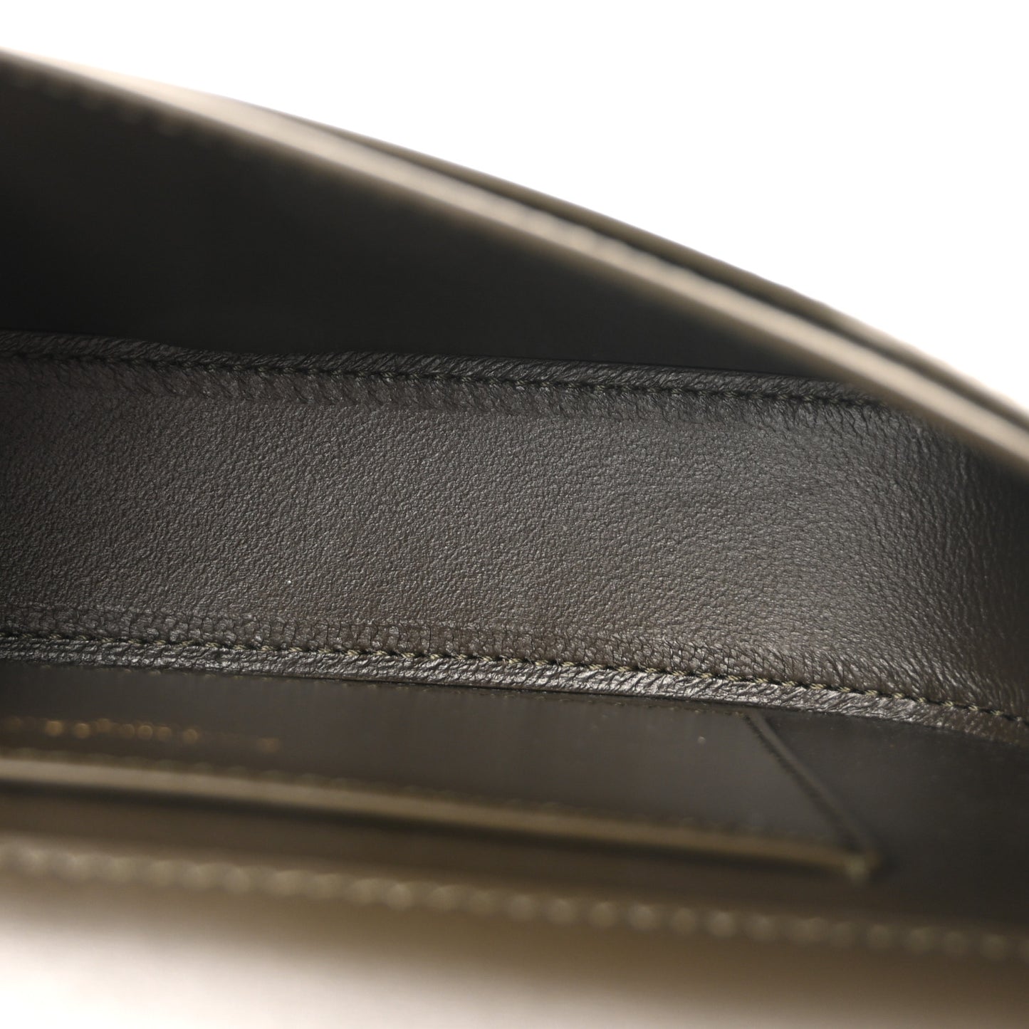 Box Calfskin Mini Voltaire Shoulder Bag  Deep Musk