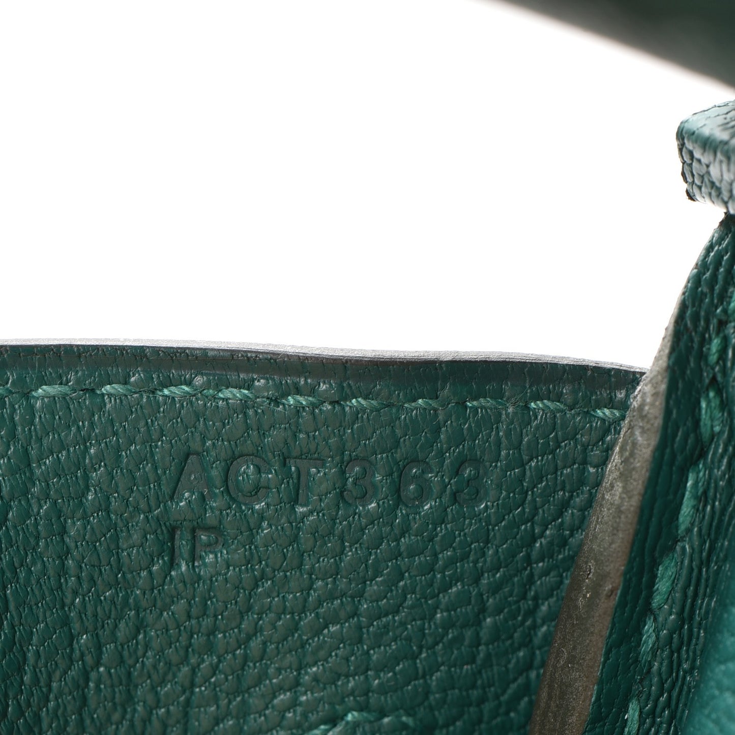 Epsom Birkin 30 Malachite