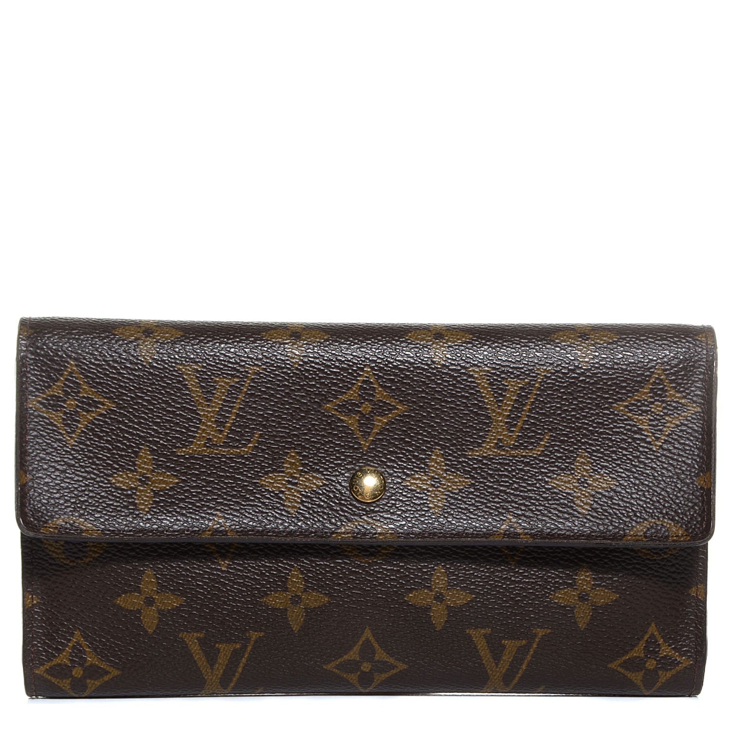 Louis Vuitton Monogram Porte Tresor International Wallet 1 of 7