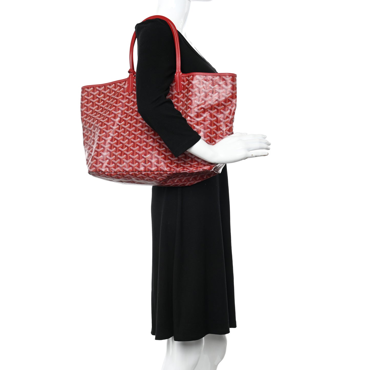 Goyardine Saint Louis PM Red