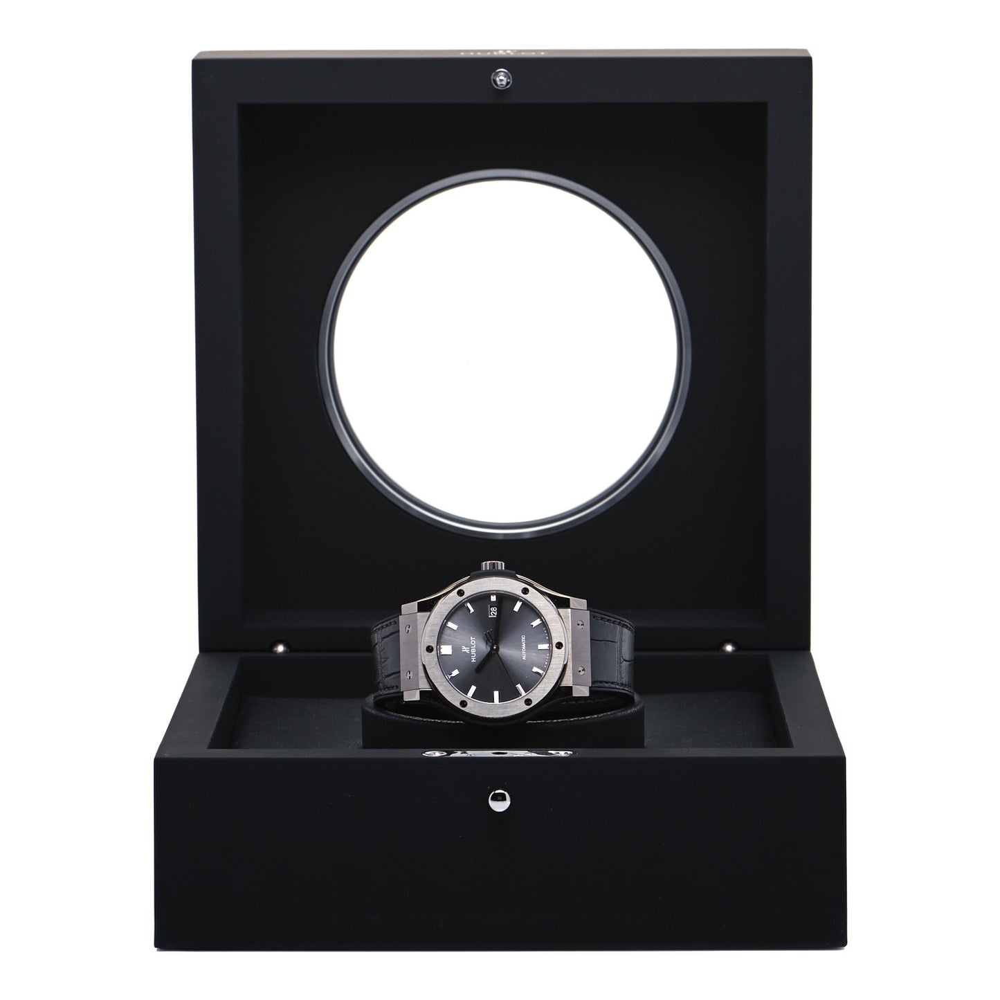 Titanium Alligator 42mm Classic Fusion Automatic Watch Grey 542.NX.7071.LR