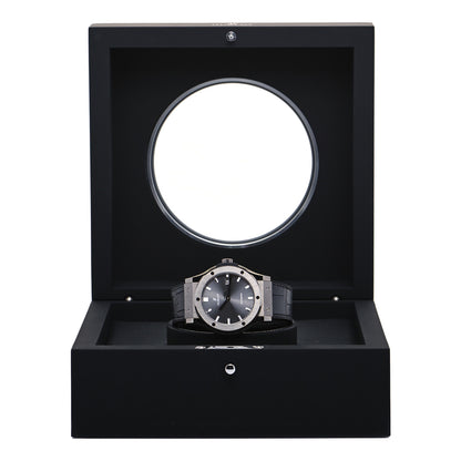 Hublot Titanium Alligator 42mm Classic Fusion Automatic Watch Grey 542.NX.7071.LR 5 of 5
