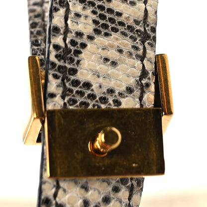 Celine Lizard Medium Classic Box Flap Bag Natural 11 of 11