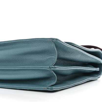 Christian Dior Grained Calfskin Diorama Satchel Agave Green 10 of 12
