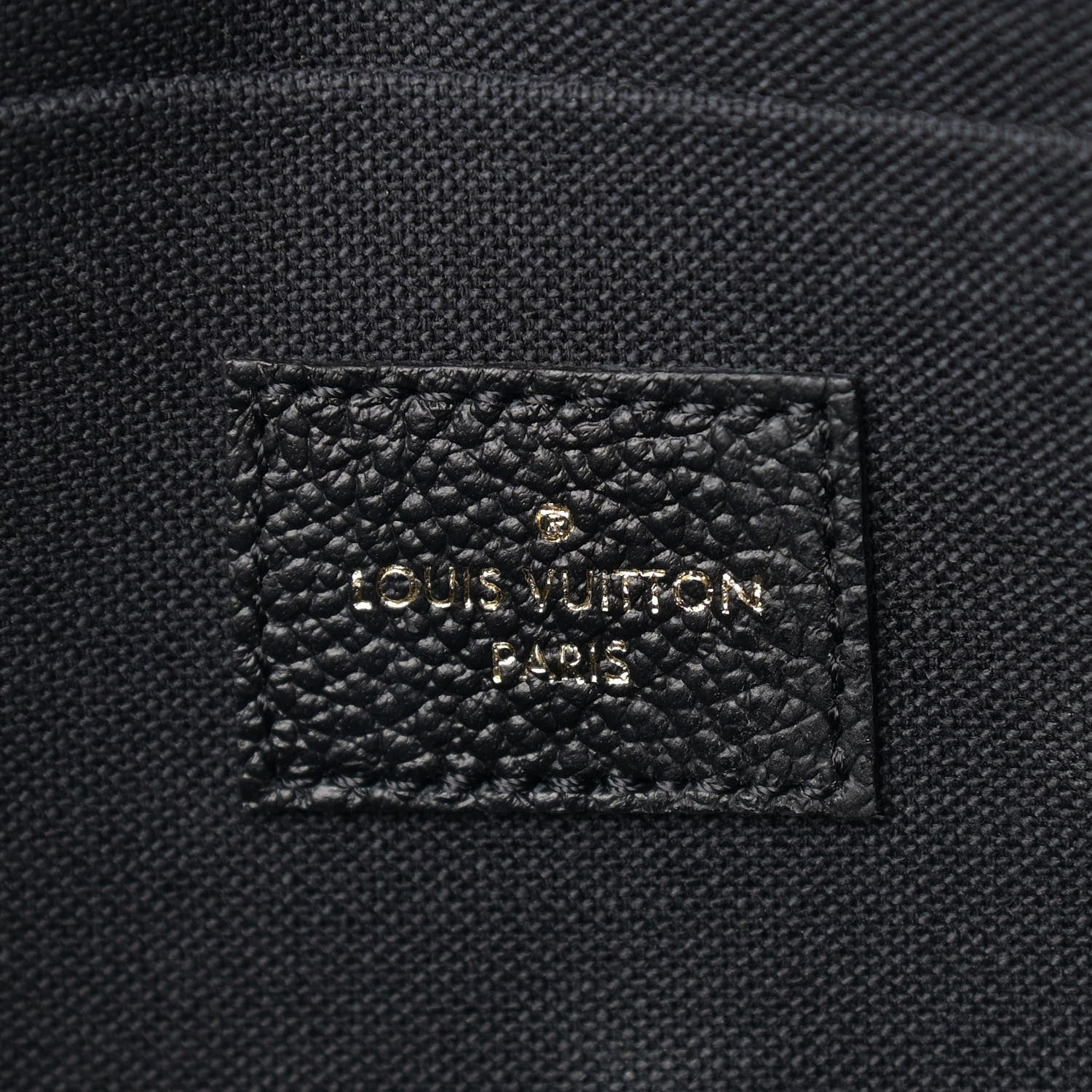 Louis Vuitton Empreinte Pochette Felicie Chain Wallet Black 8 of 13