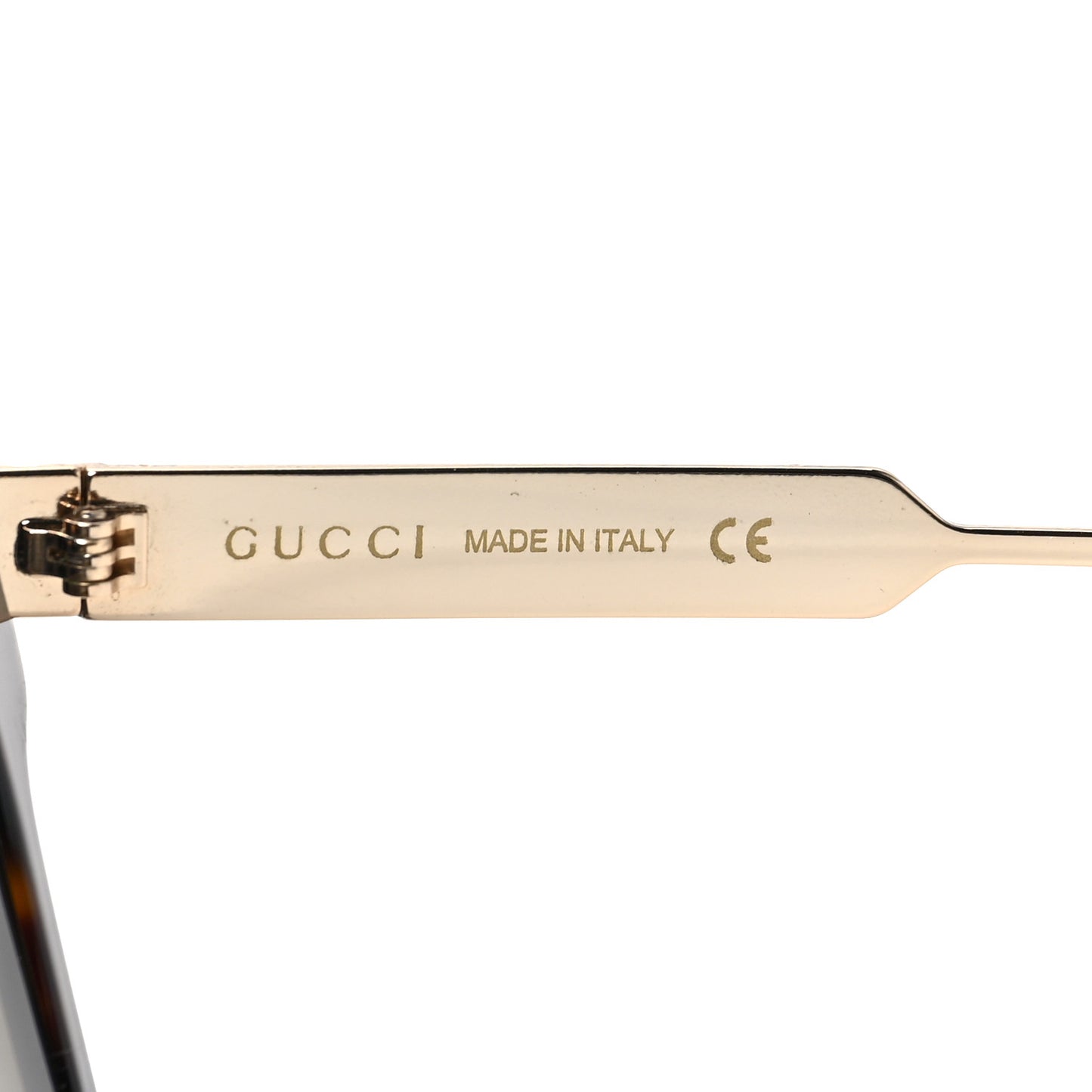 Acetate Square Frame Web Sunglasses GG0281S Havana