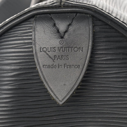 Louis Vuitton Epi Speedy 35 Black 6 of 21