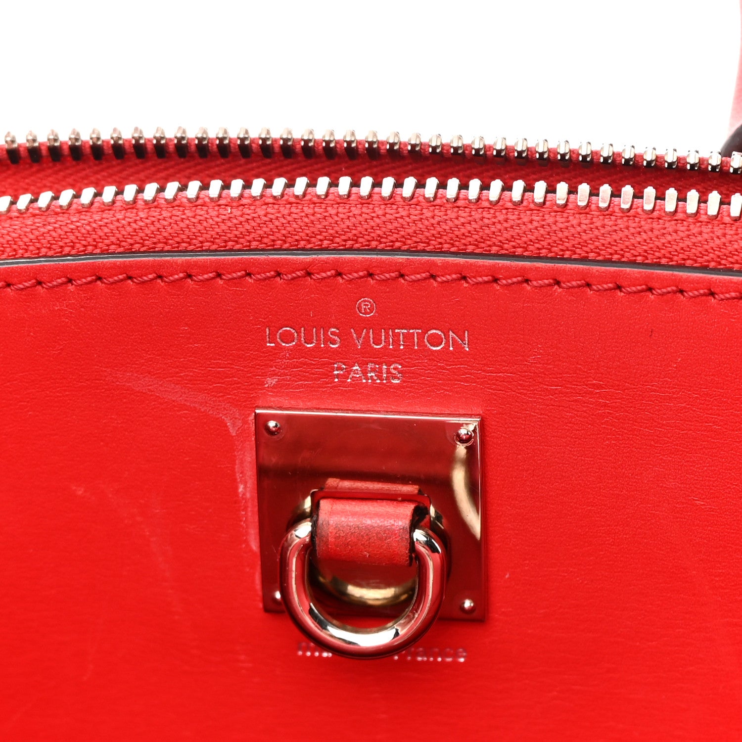 Louis Vuitton Calfskin City Steamer PM Rubis 7 of 23