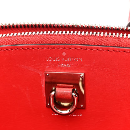 Louis Vuitton Calfskin City Steamer PM Rubis 7 of 23