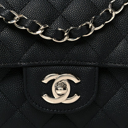 Chanel Caviar Quilted Mini Rectangular Flap Black 9 of 12