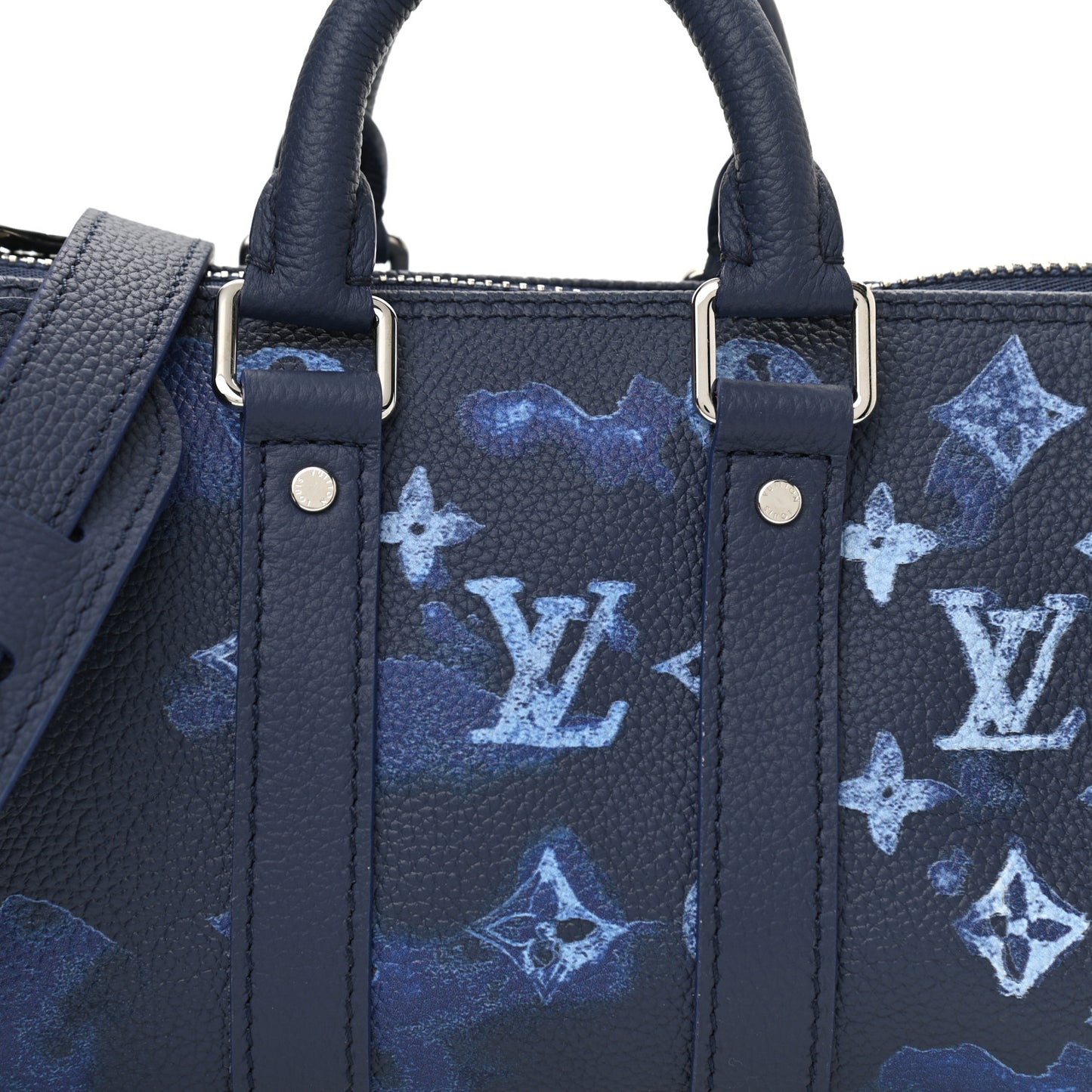 Monogram Ink Watercolor Keepall XS Blue