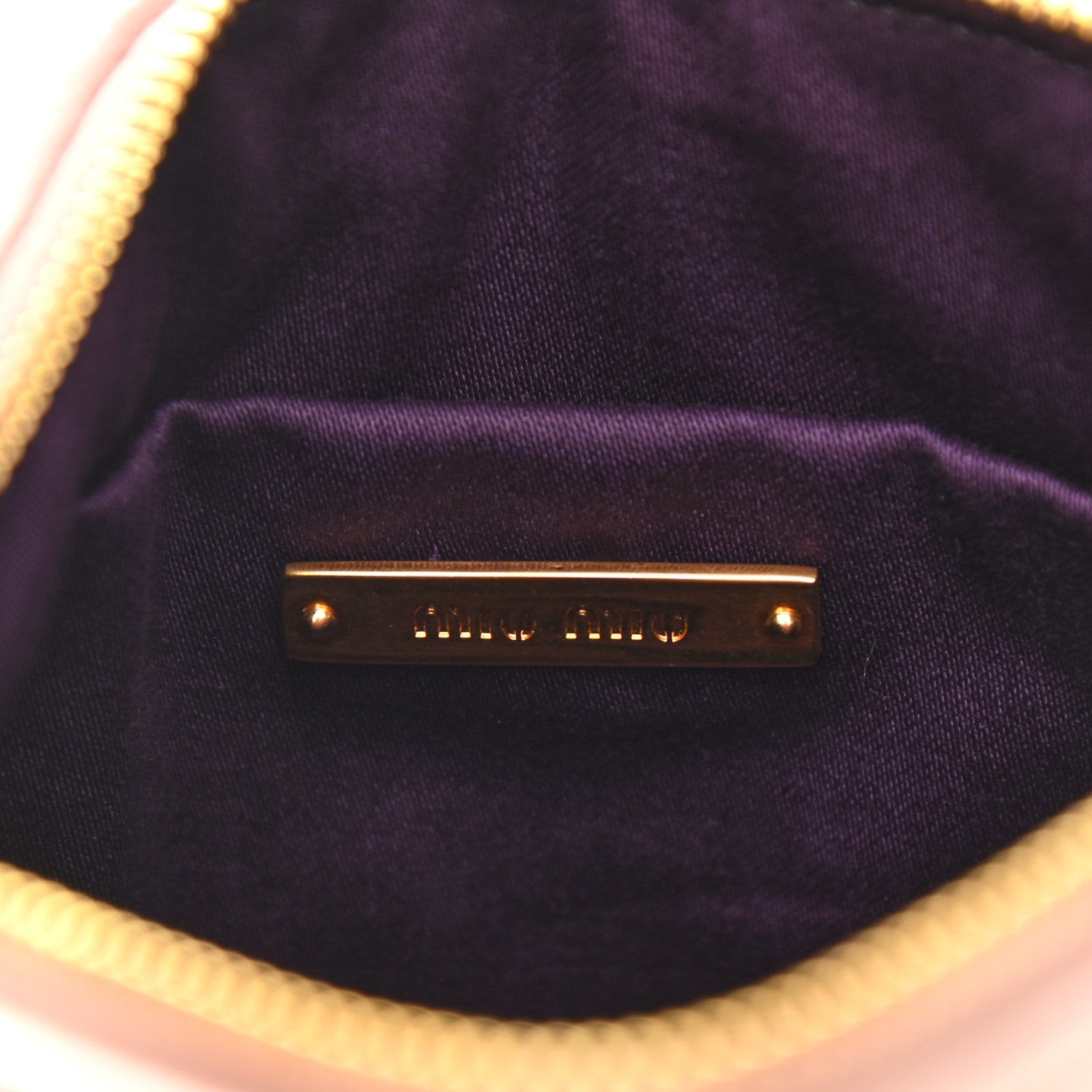 Miu Miu Nappa Matelasse Crossbody Clutch Mughetto 6 of 11