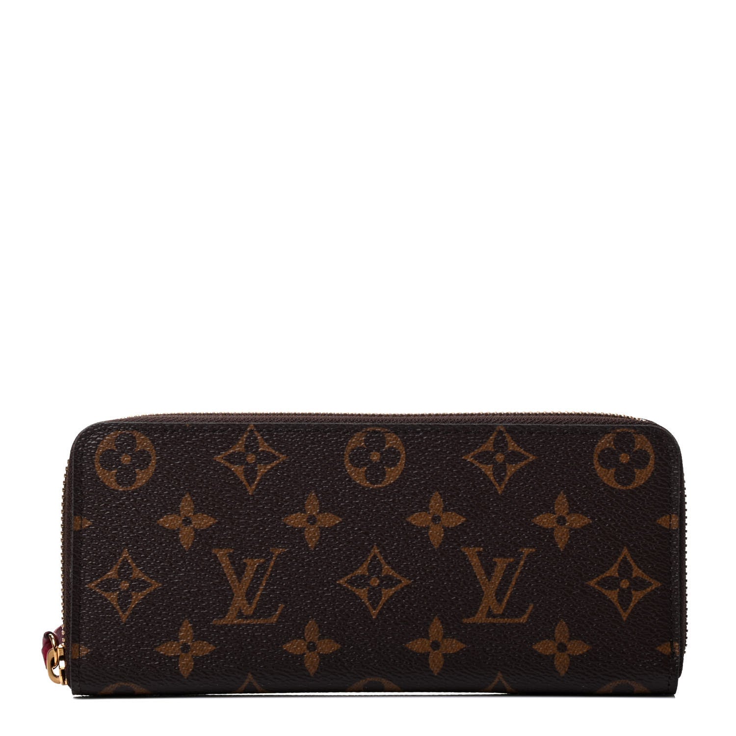 Louis Vuitton Monogram Clemence Wallet Fuchsia 1 of 4