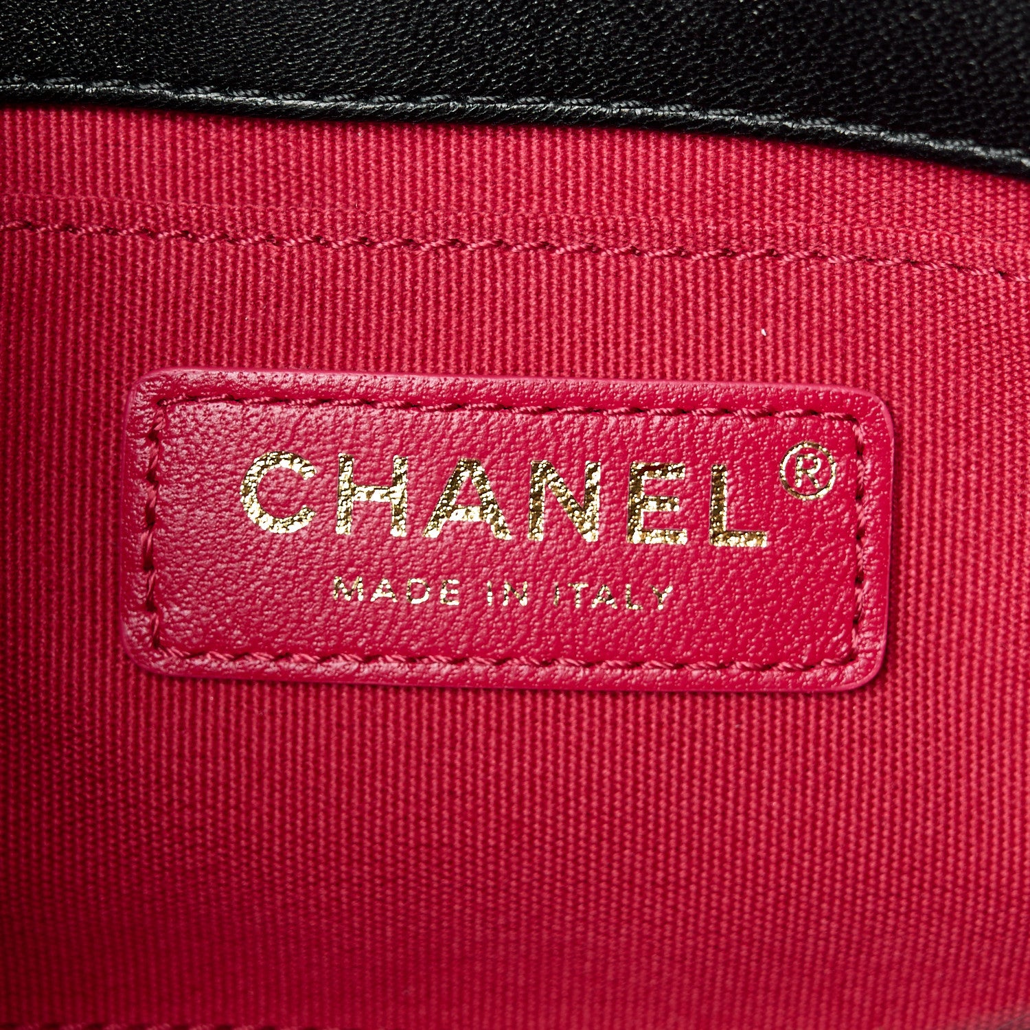 Chanel Velvet Strass Diamond Lock Flap Black 5 of 9